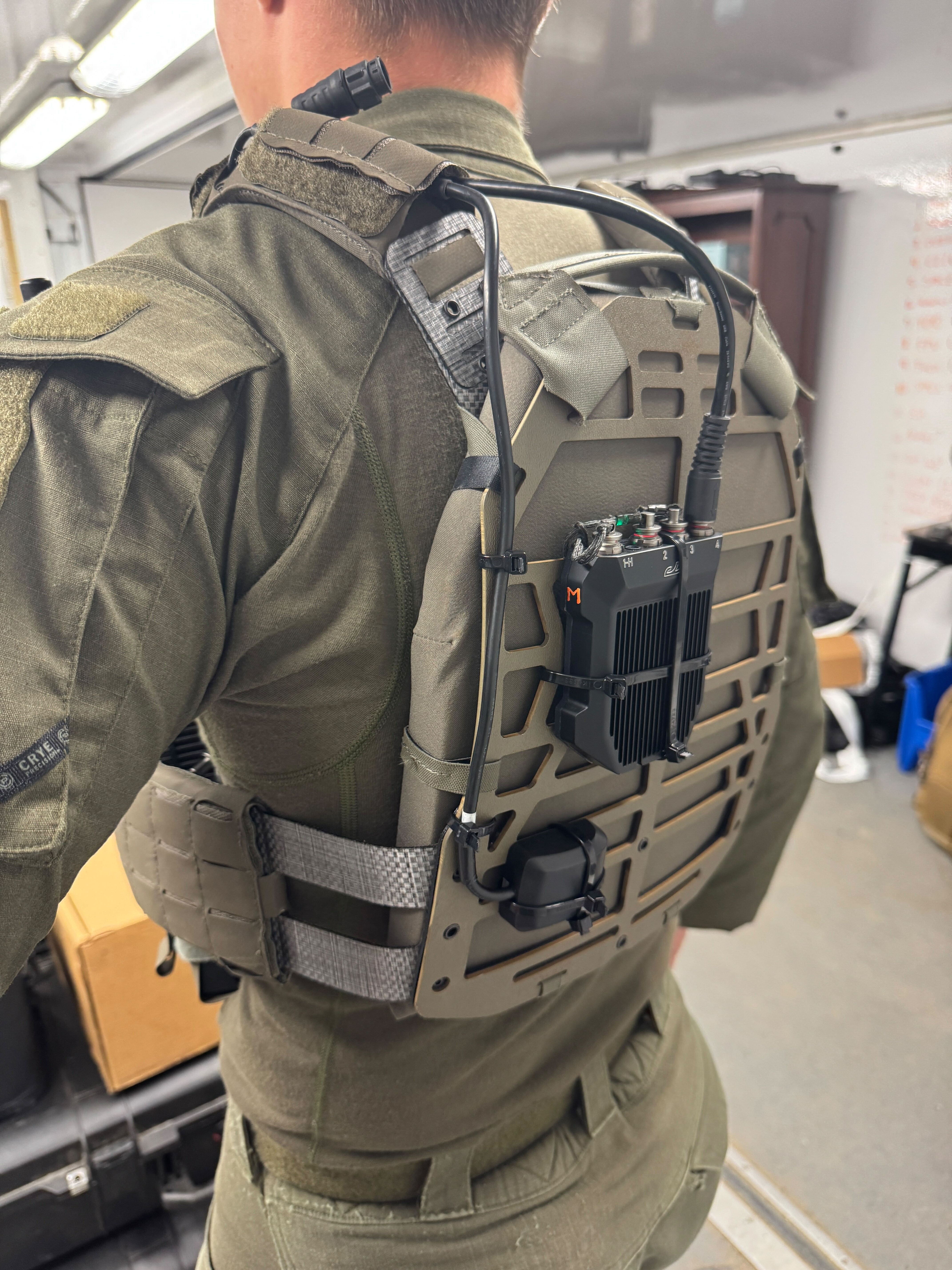 Picture of how one user decided to secure the CPV2 to their rig