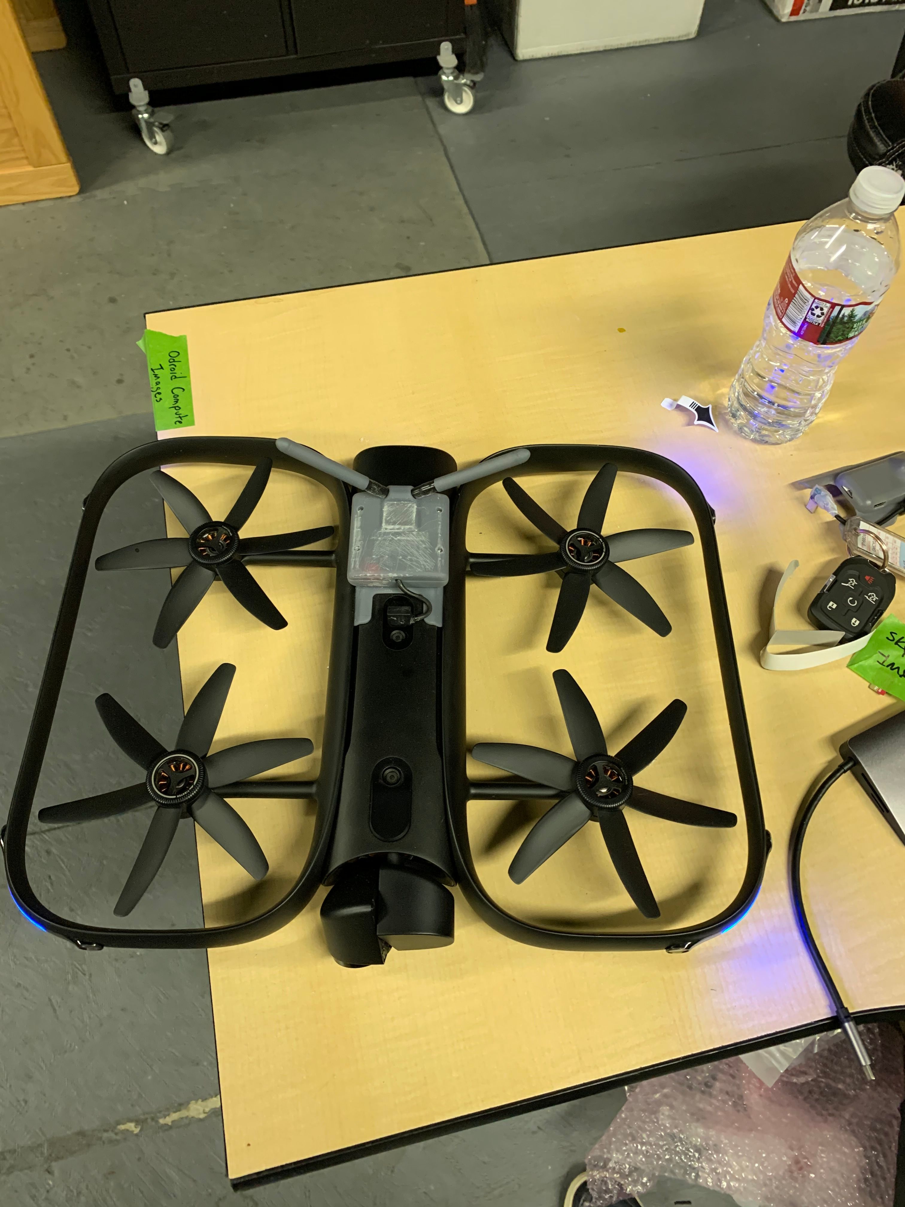 Skydio R1 radio pack assembly